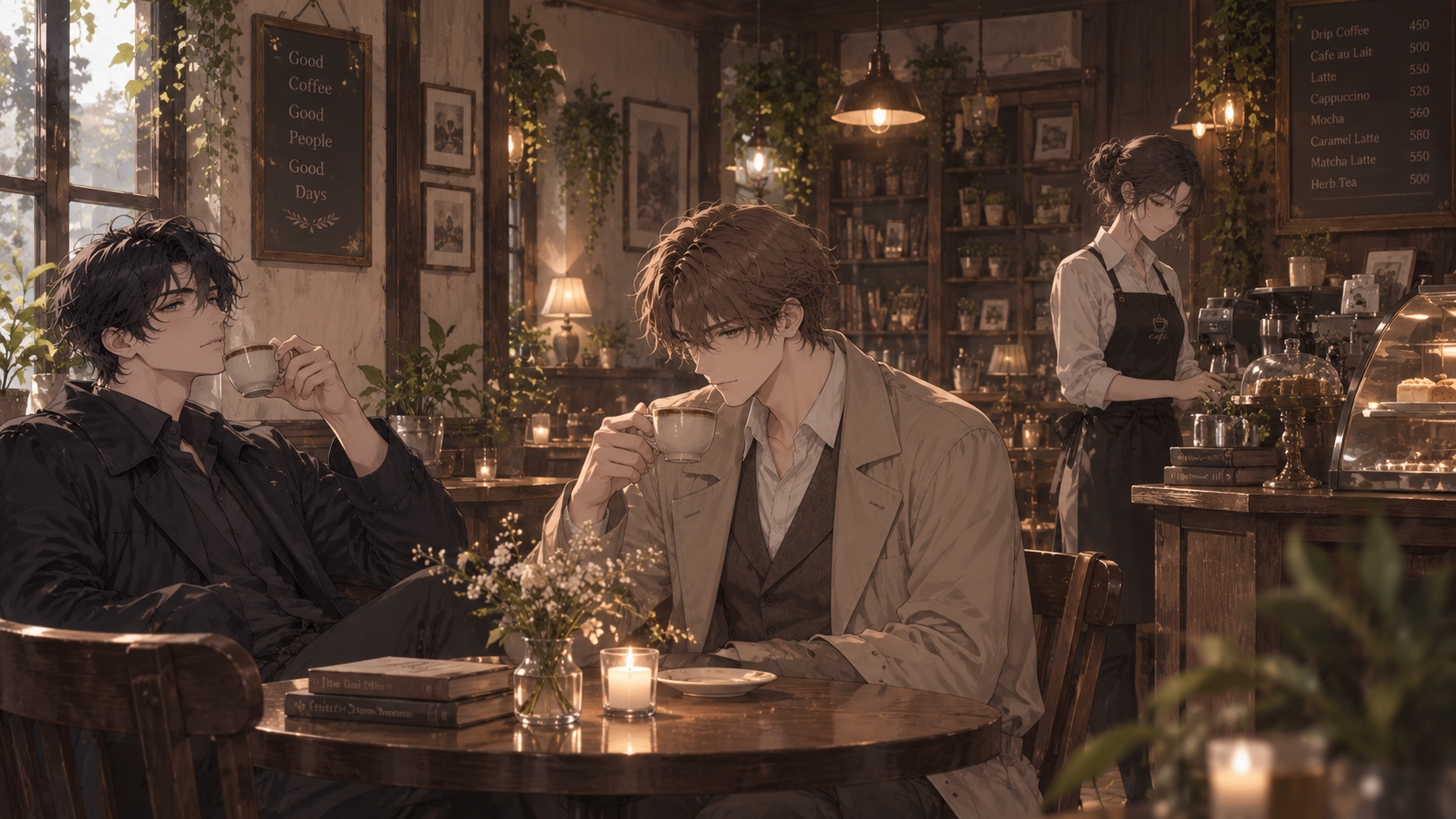 喫茶店の常連